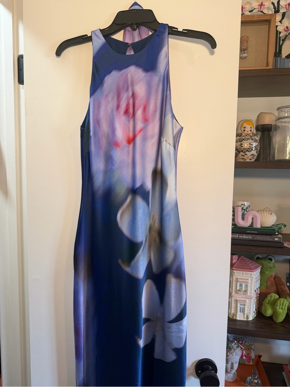 Steve Madden Blue Floral Maxi Dress